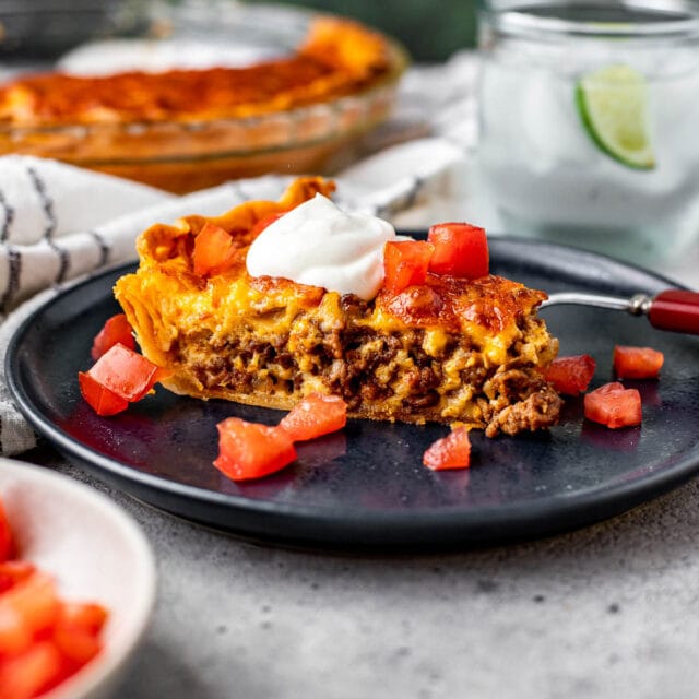 Taco Pie Recipe - Dinner, then Dessert