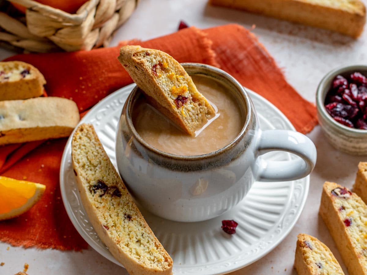 Cranberry Orange Biscotti Cookies Recipe - Dinner, then Dessert