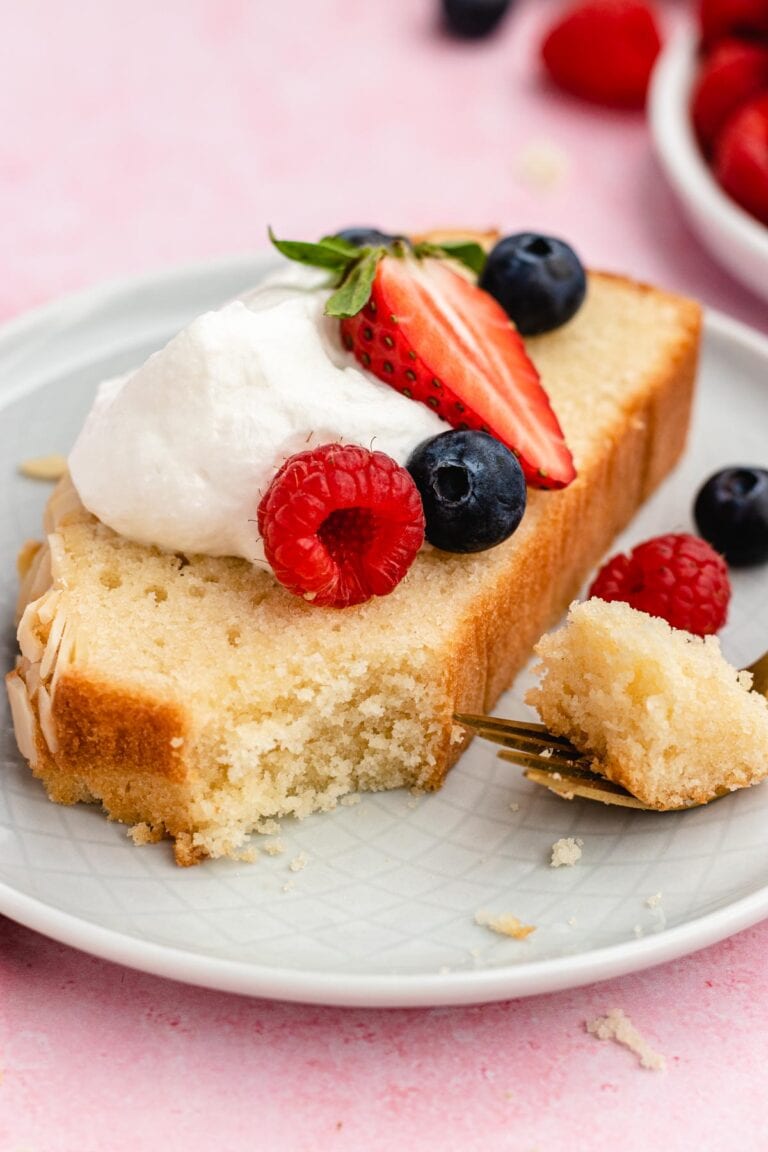 Easy Almond Pound Cake Recipe Dinner, then Dessert