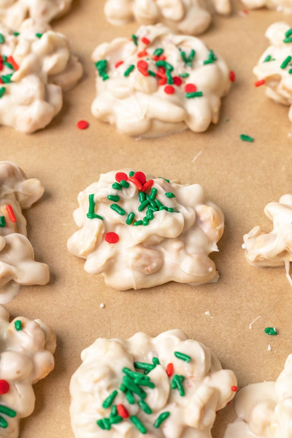Slow Cooker White Chocolate Candies Dinner, then Dessert