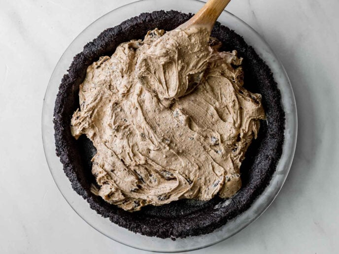 Oreo Coffee Ice Cream Pie Recipe Dinner, then Dessert