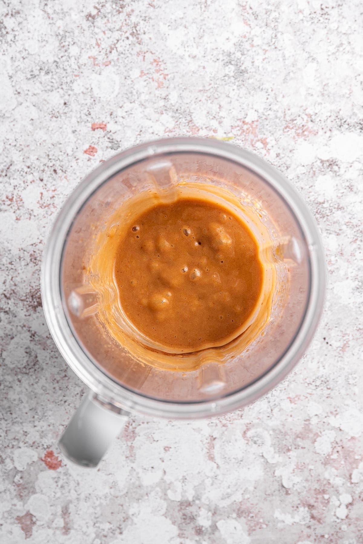 Duck Sauce blended sauce in blender cup