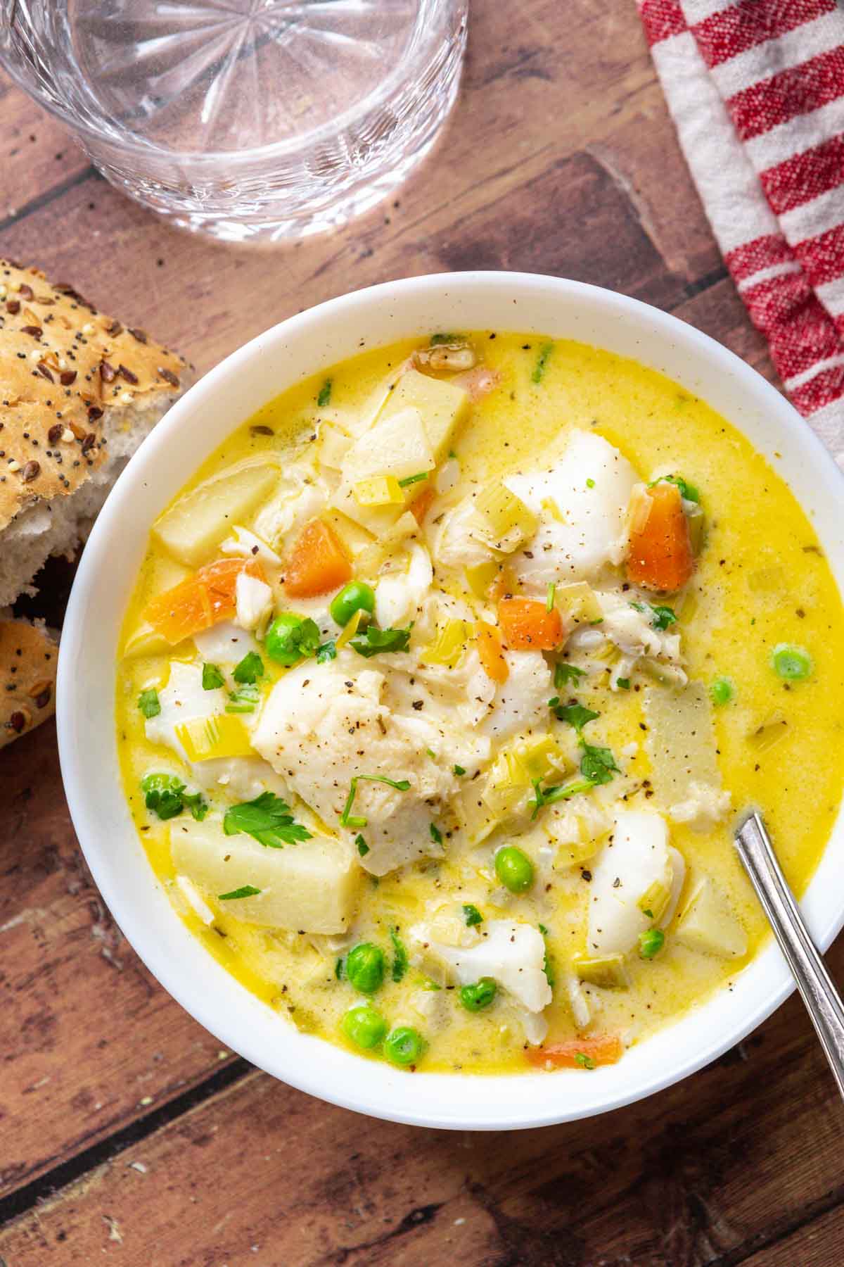 Easy Fish Soup Recipe - Dinner, then Dessert