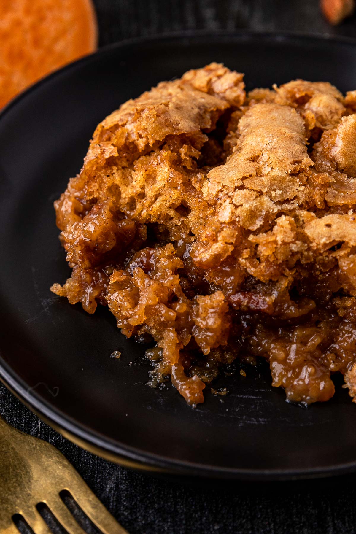 close up of cobbler