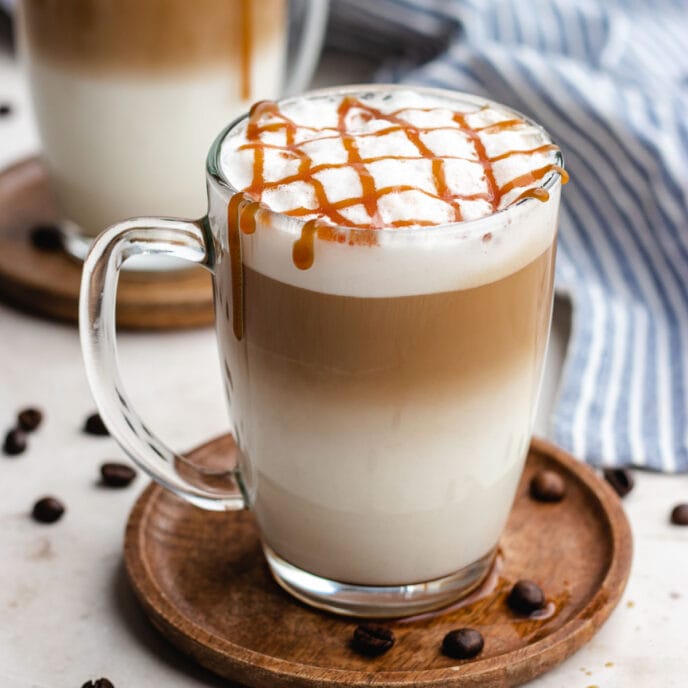 Homemade Caramel Macchiato recipe Dinner, then Dessert