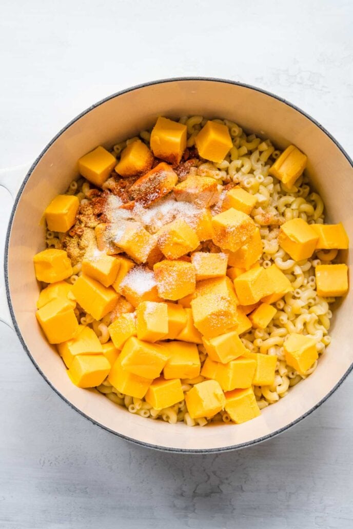 Easy Homemade Velveeta Mac and Cheese Recipe Dinner, then Dessert