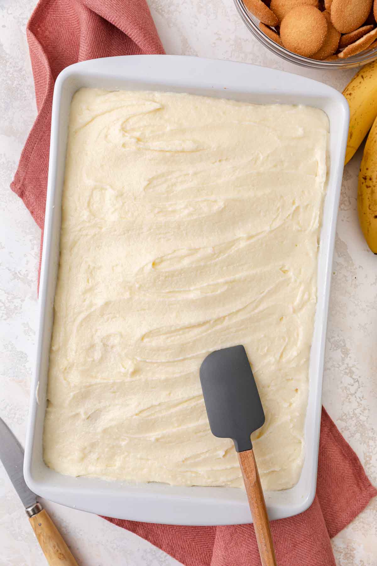 Banana Pudding Cake with Frosting