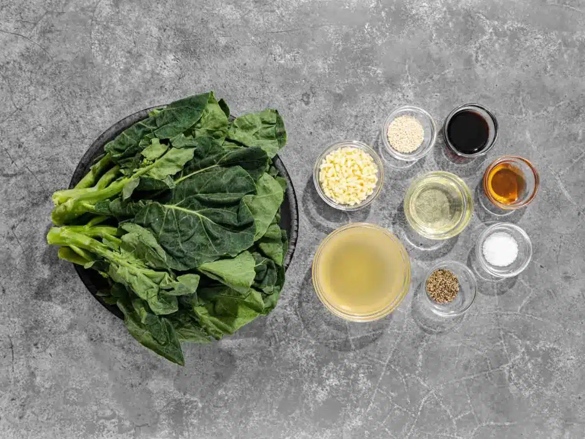 ingredients for broccoli 
