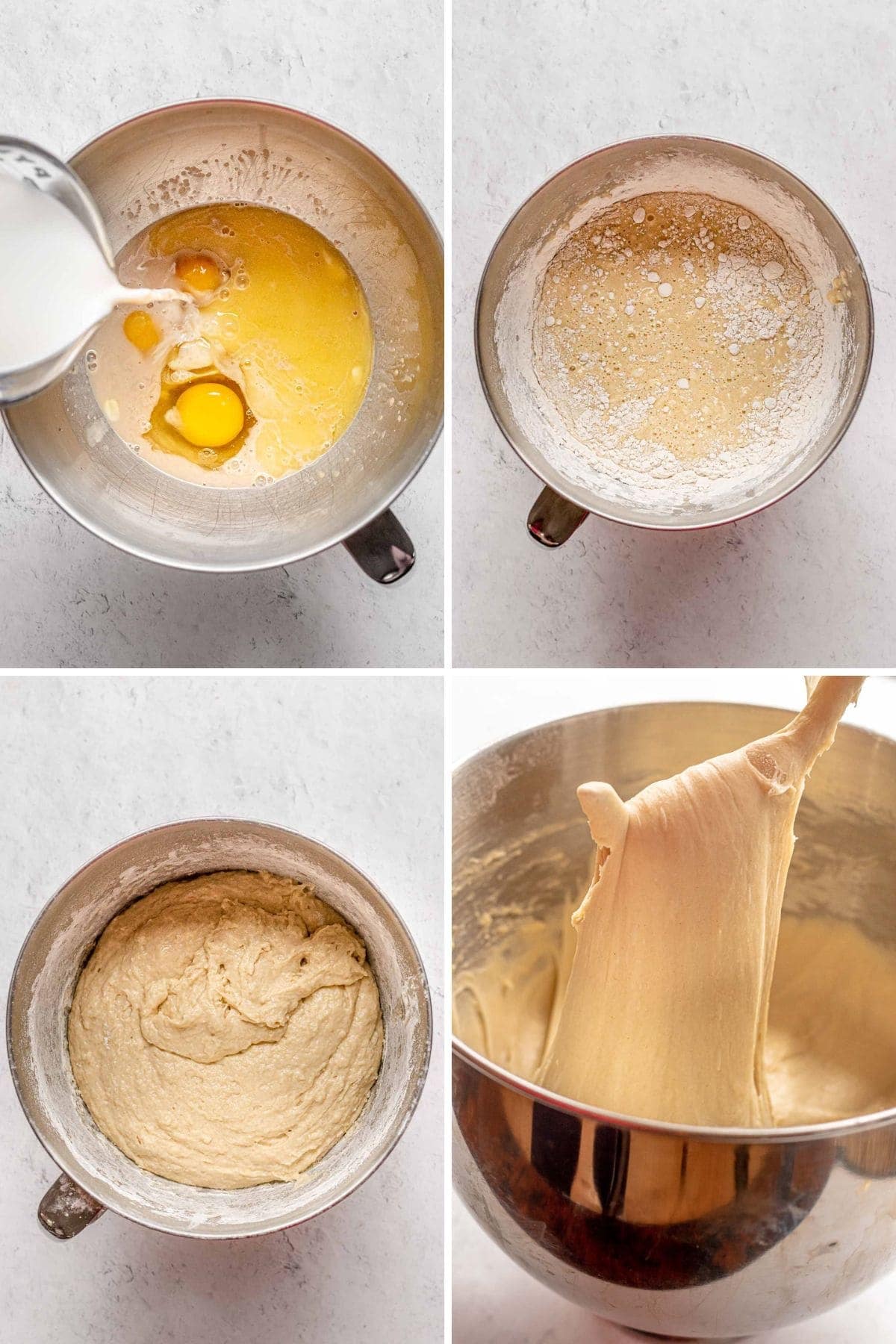 how to collage of how to make bread 
