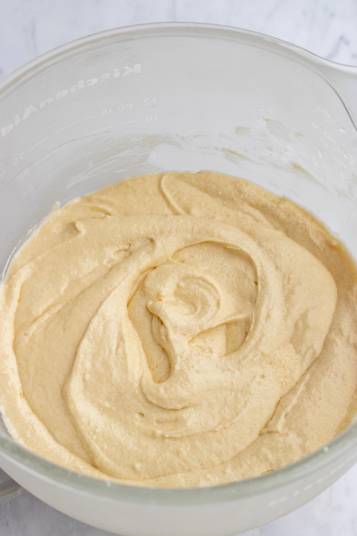 mixed batter 