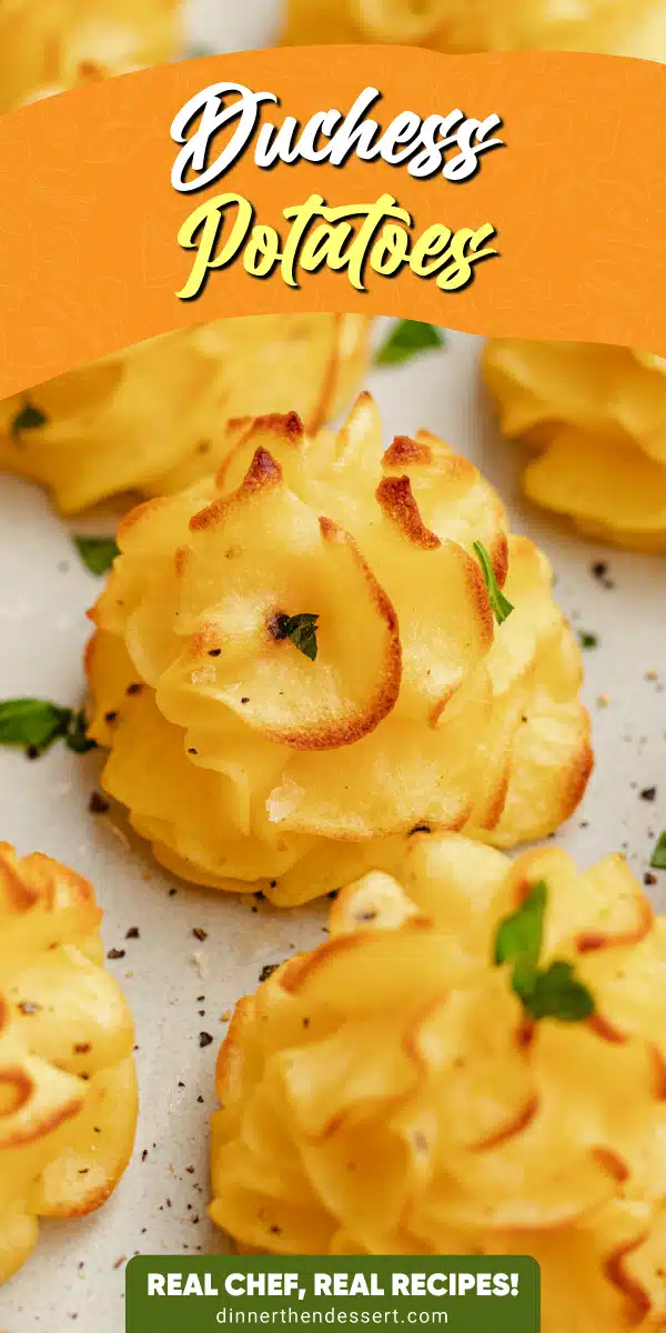 Piped potato bites on serving tray.