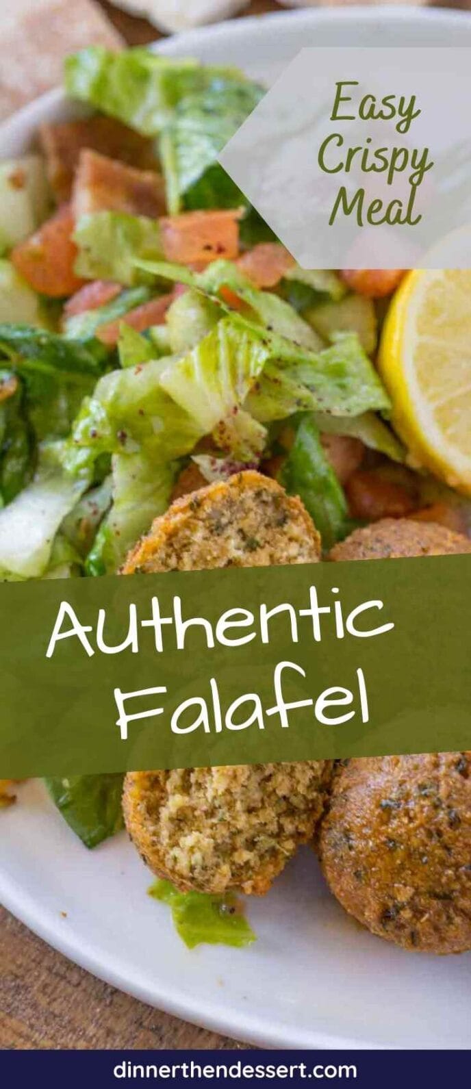 Easy And Authentic Falafel Recipe Dinner Then Dessert 4394