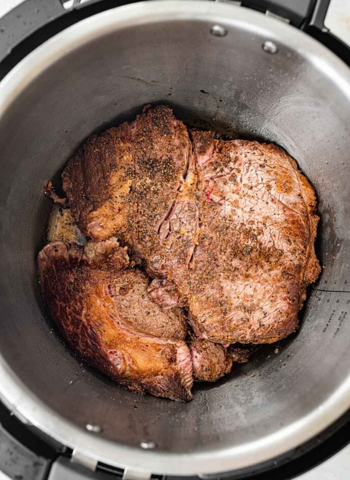 Instant Pot Beef Roast Recipe - Dinner, then Dessert