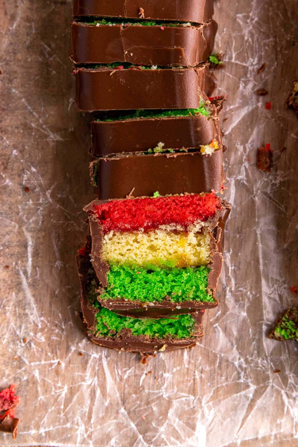 cookies sliced