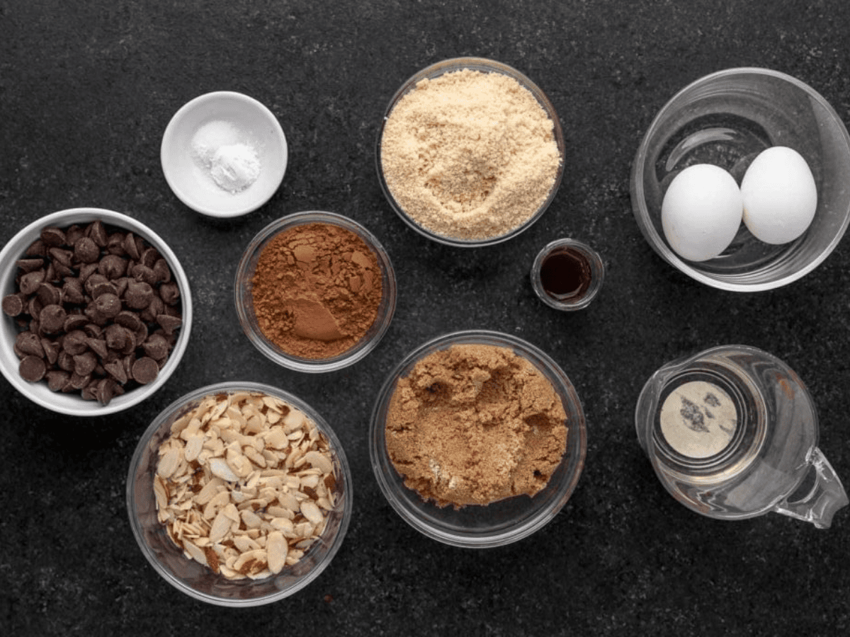 Brownie ingredients