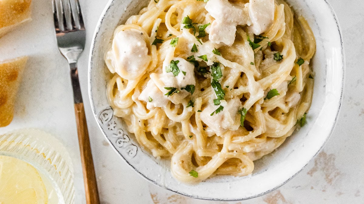 Chicken alfredo instant pot hot sale