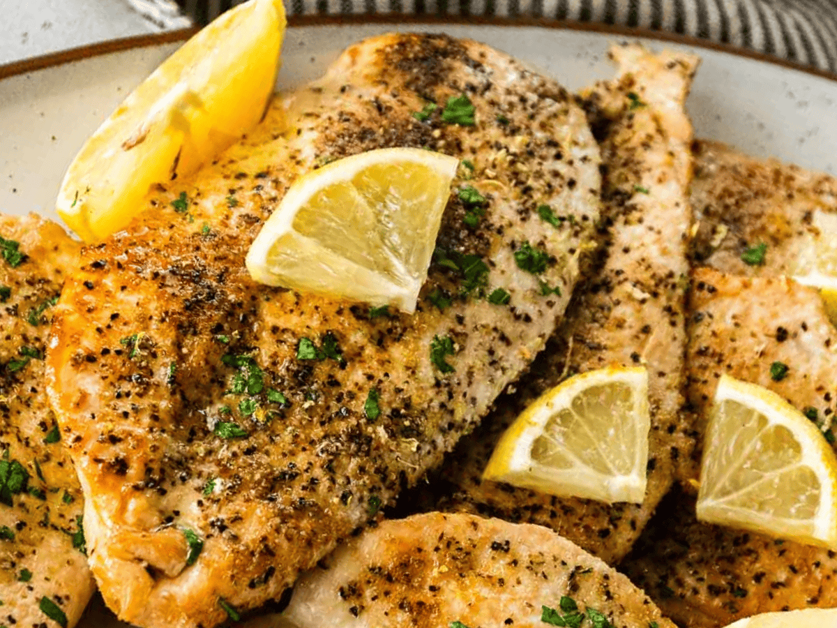 close up of meal on a serving dish