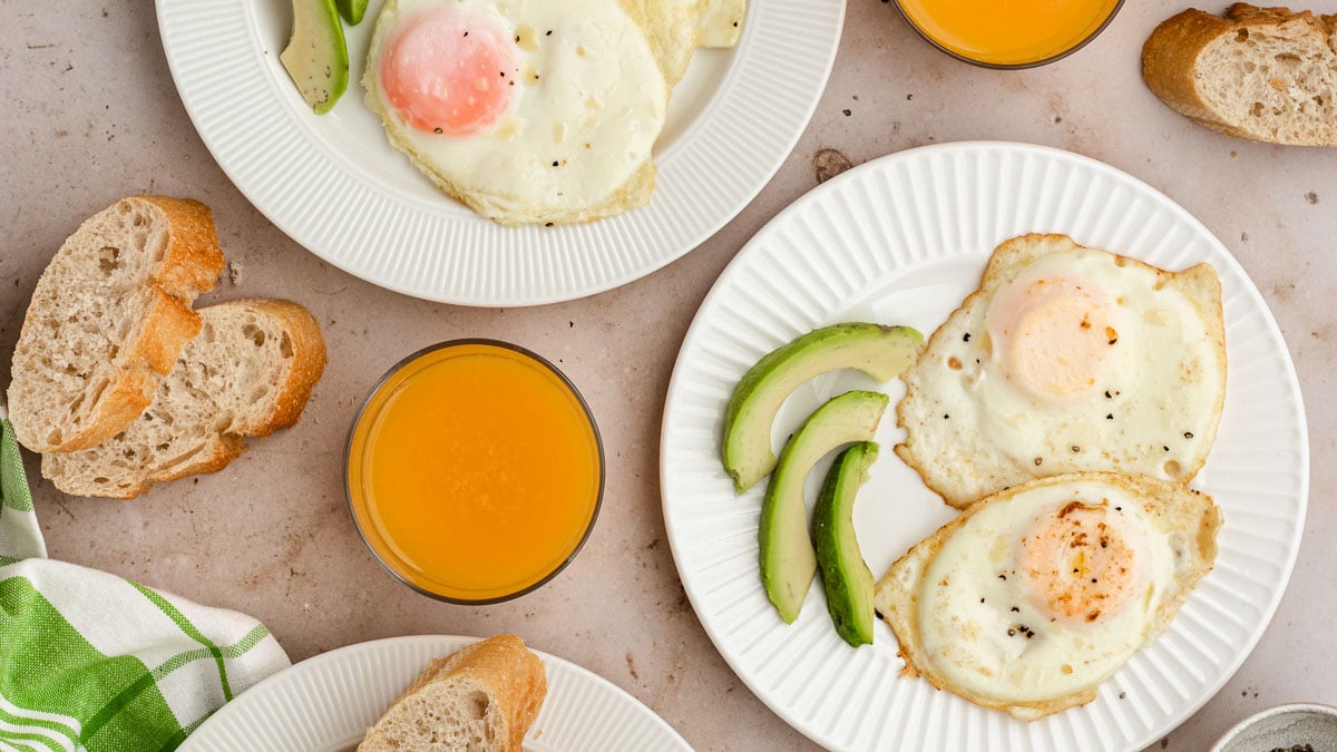 Over Easy Eggs - Dinner, then Dessert