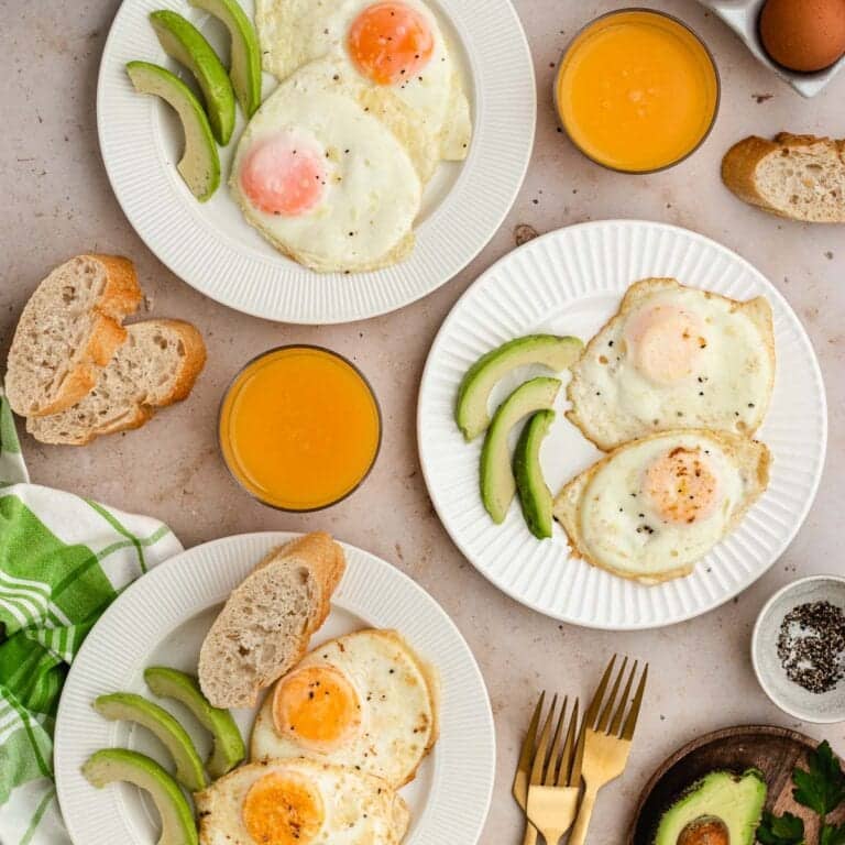 Over Eady Over Easy Eggs - Dinner, then Dessert