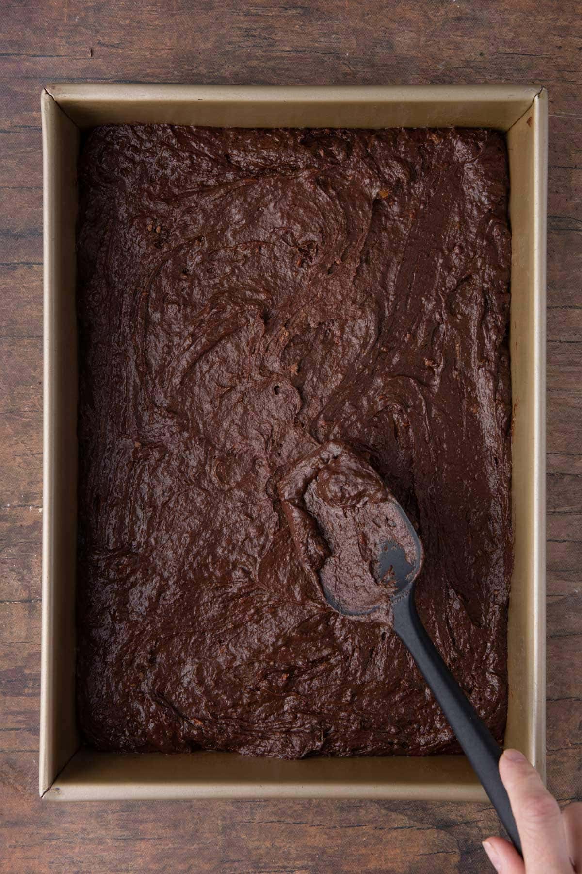 batter in a pan 