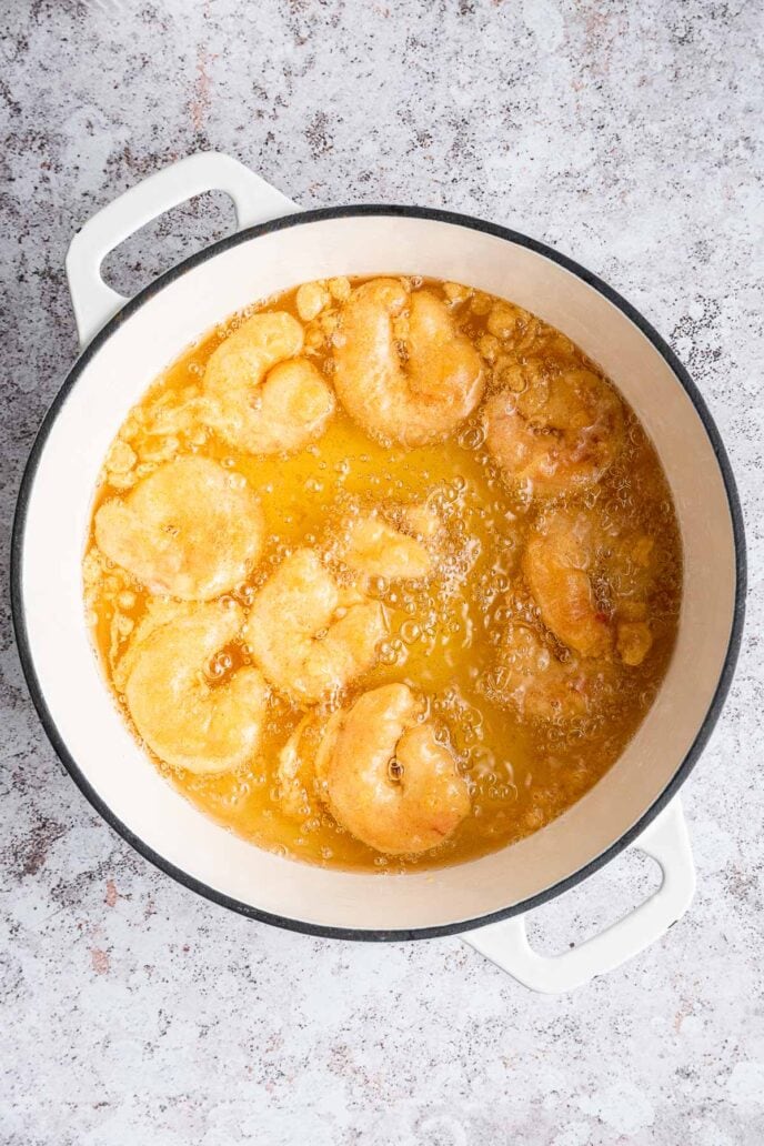 Beer Battered Shrimp Recipe - Dinner, then Dessert