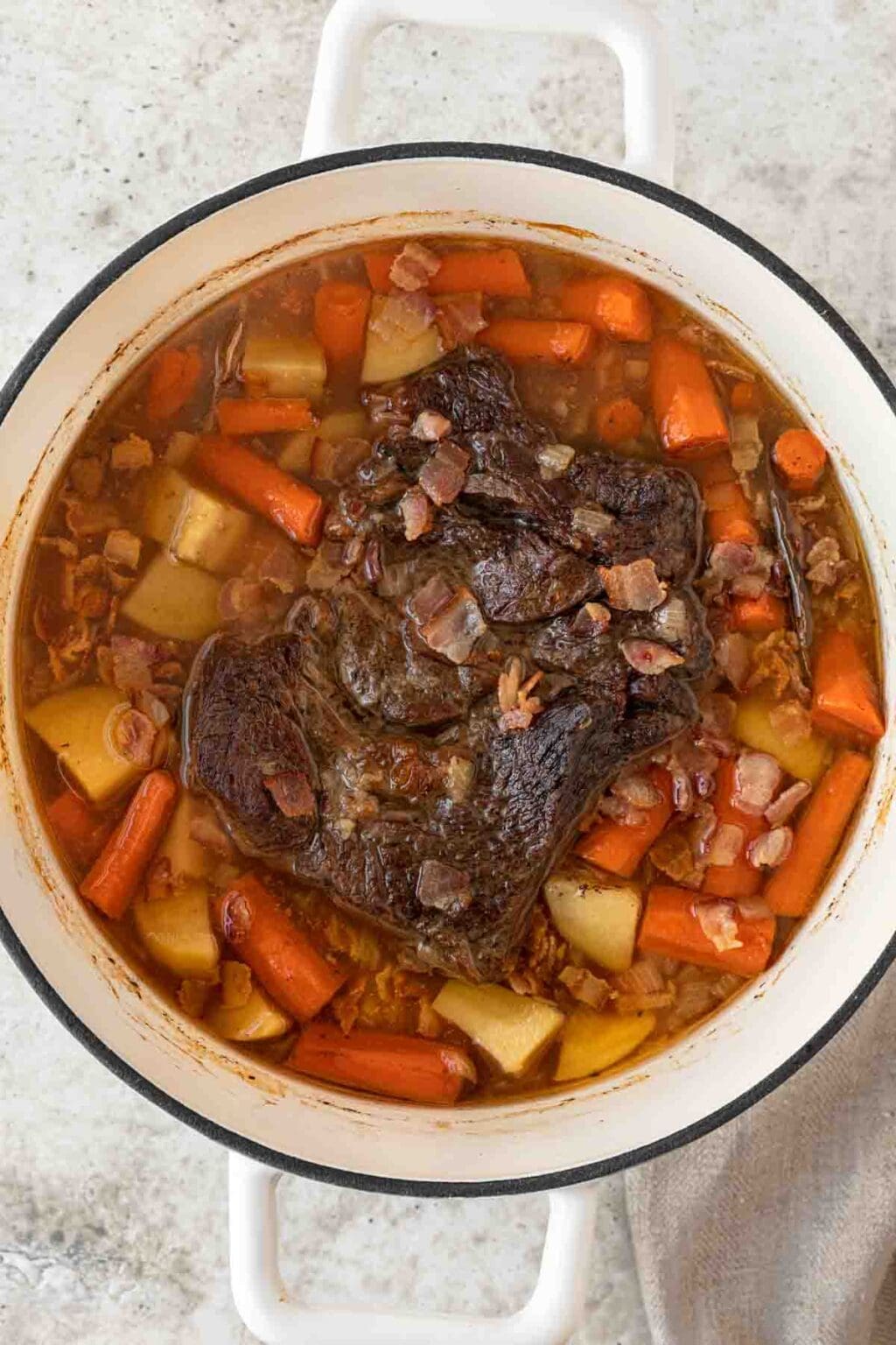 Bacon Ranch Pot Roast Recipe - Dinner, then Dessert