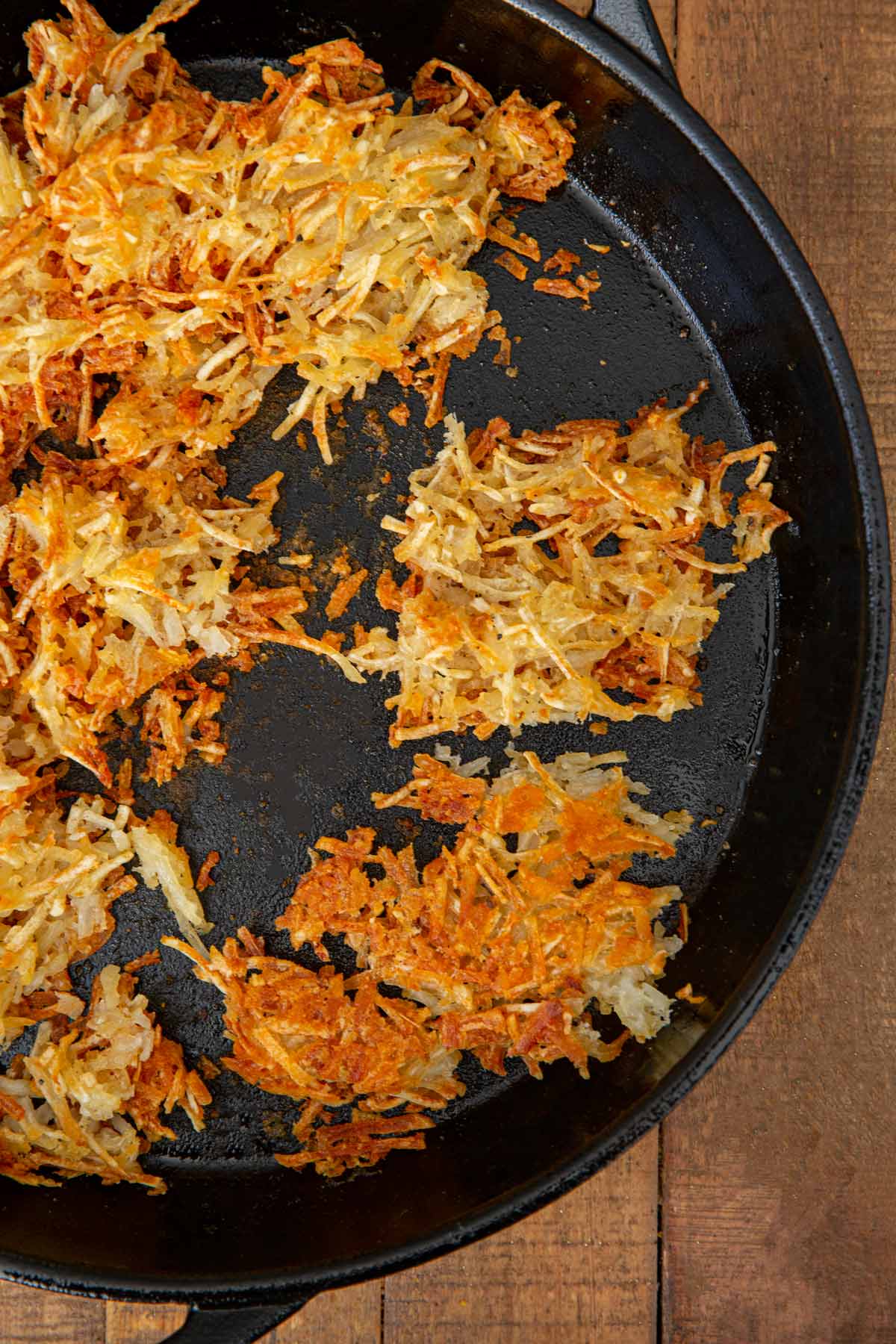 cast iron with hash