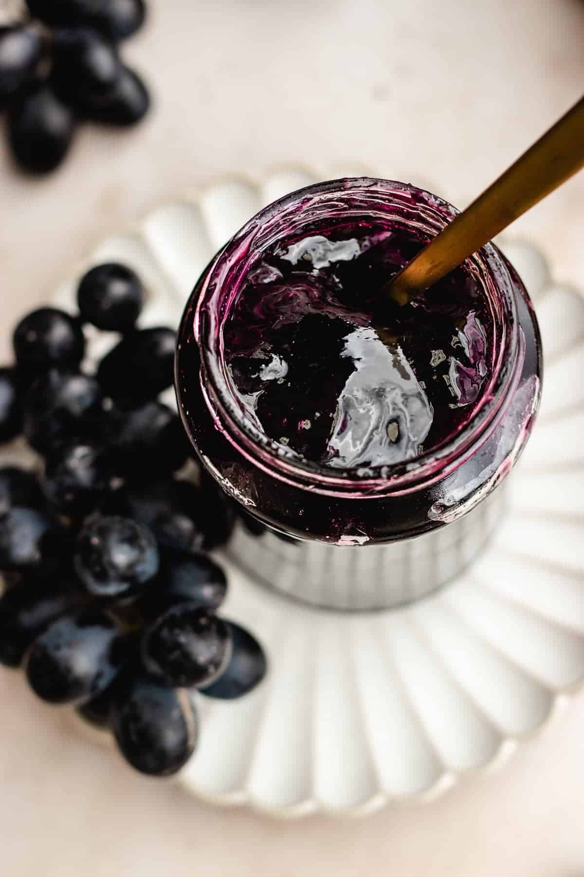 Easy Grape Jelly Recipe Homemade Grape Jelly Recipe WHMWF