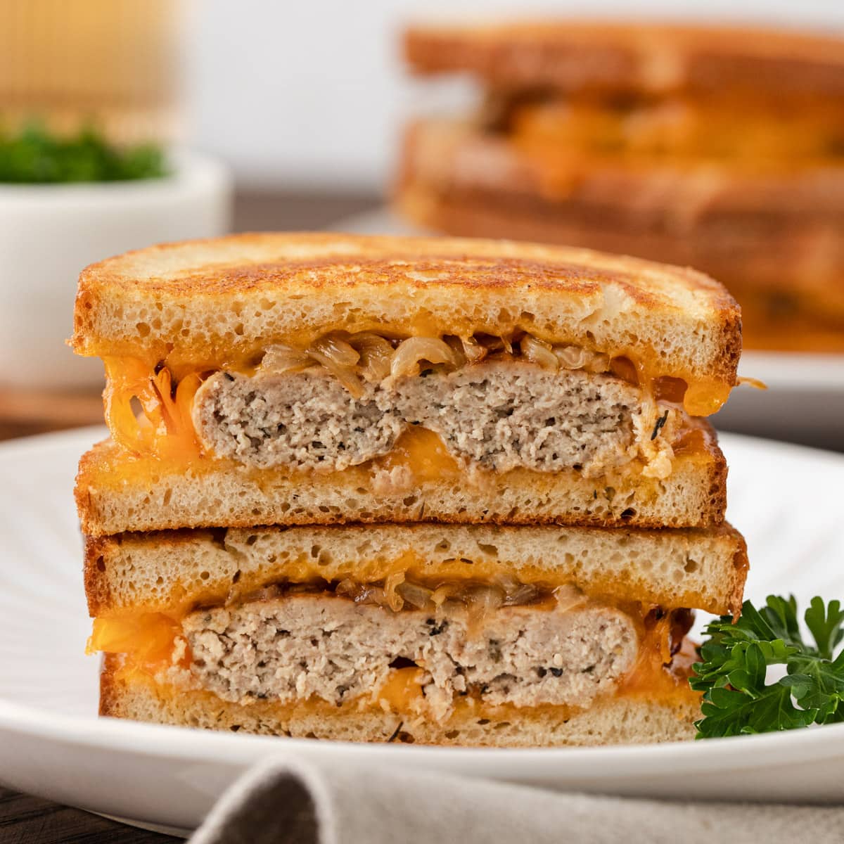 Easy Turkey Patty Melt Recipe - Dinner, then Dessert