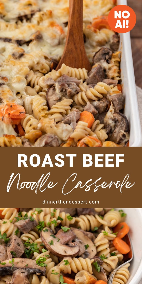 noodle casserole pin image 