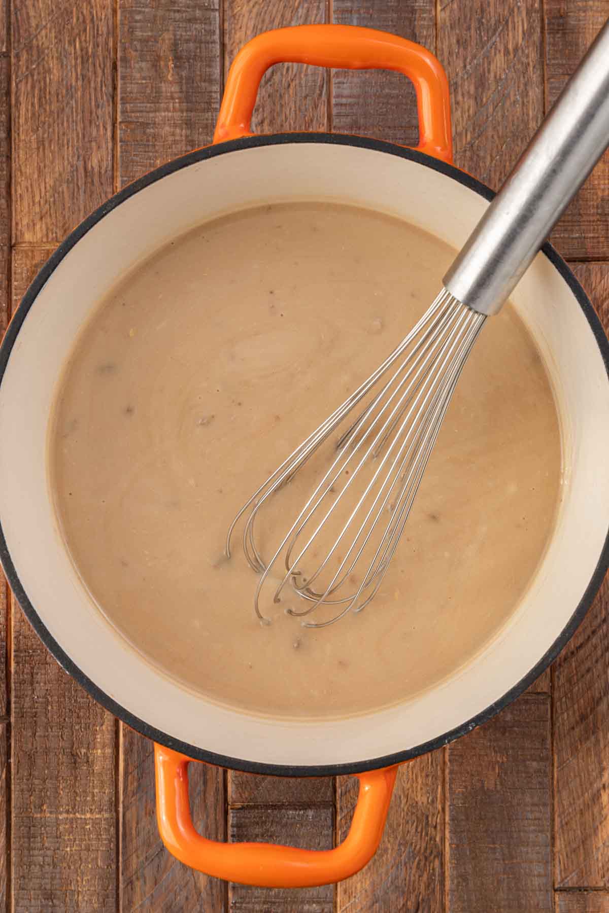 roux in pot 