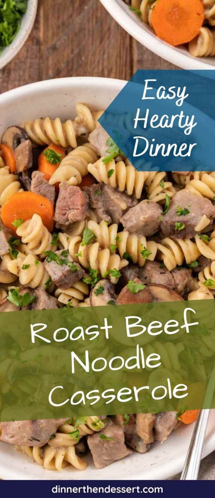Roast Beef Noodle Casserole Recipe Dinner, then Dessert