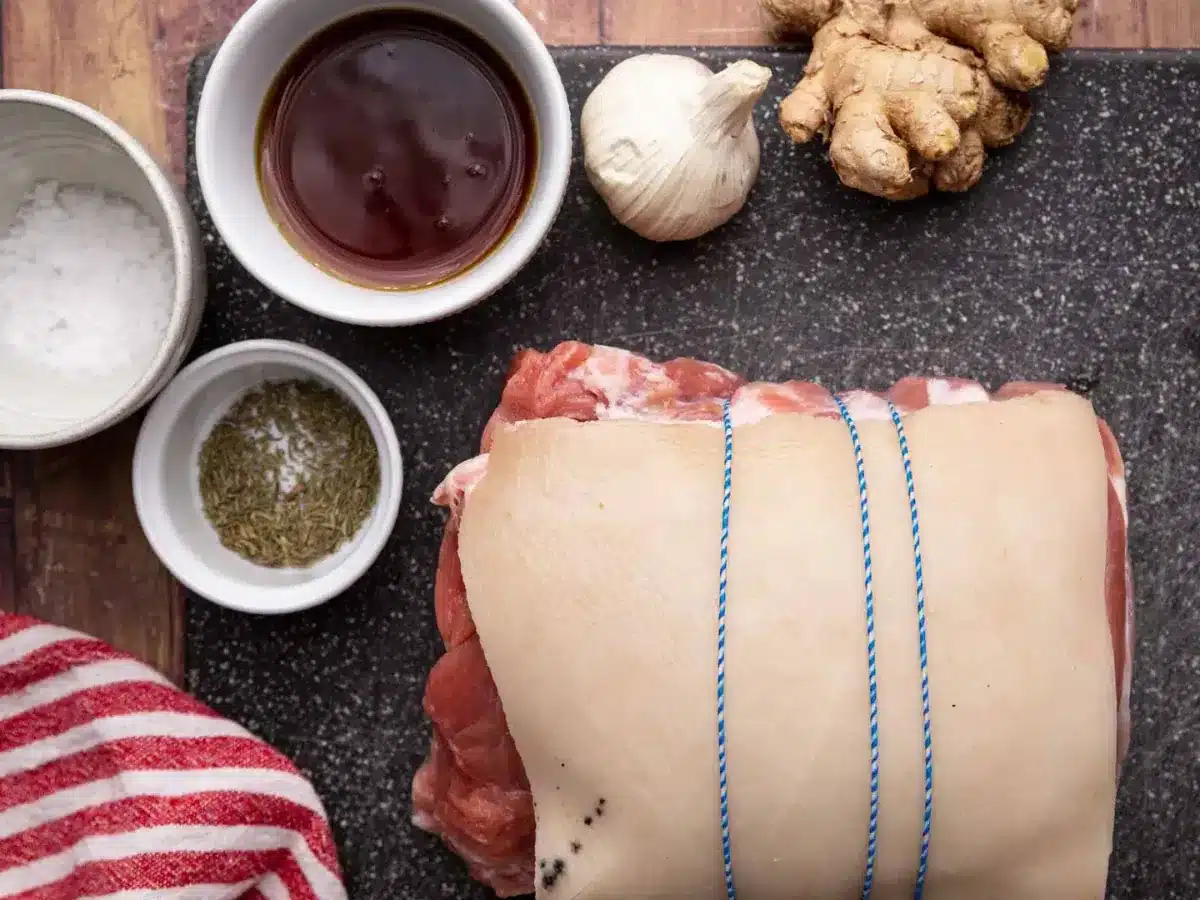 ingredients for pork recipe 