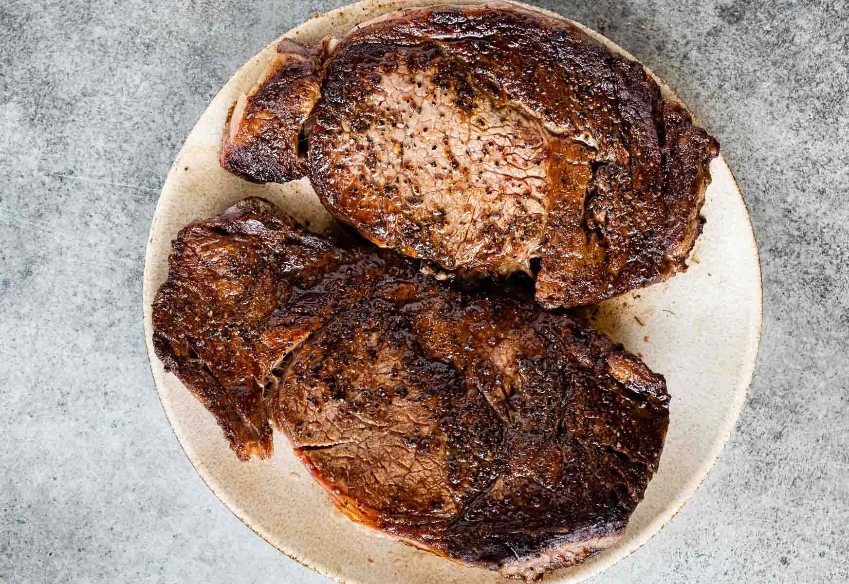 Easy Broiled Steak Recipe - Dinner, then Dessert