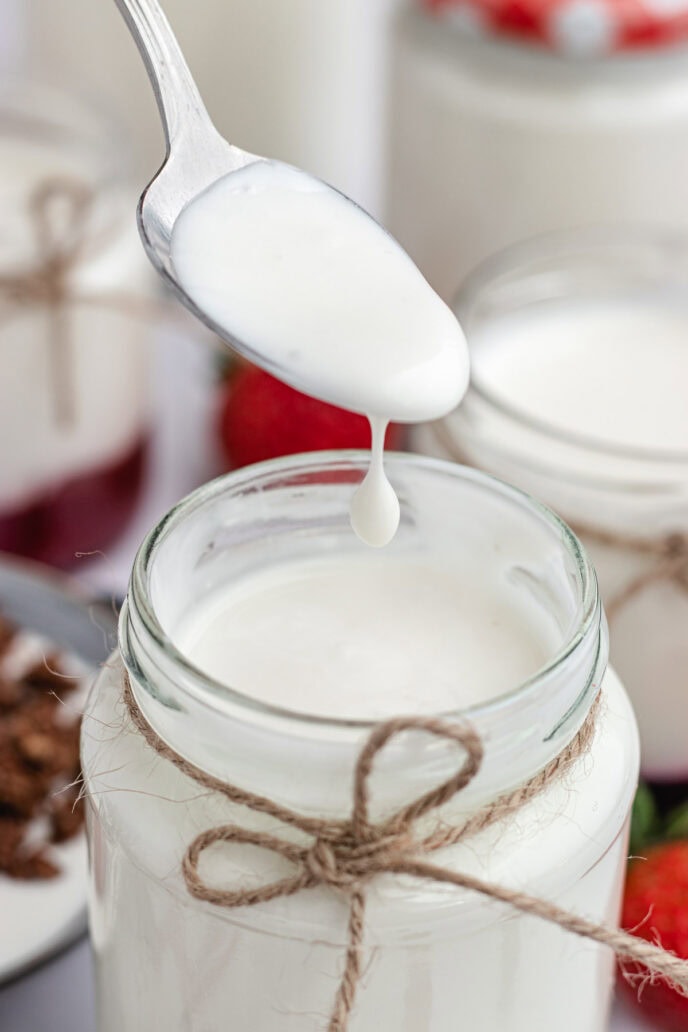 Slow Cooker Yogurt Recipe Dinner, then Dessert