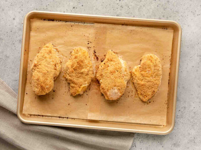 Easy Baked Ranch Chicken Recipe - Dinner, then Dessert
