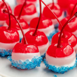 Cherry Bombs on a plate