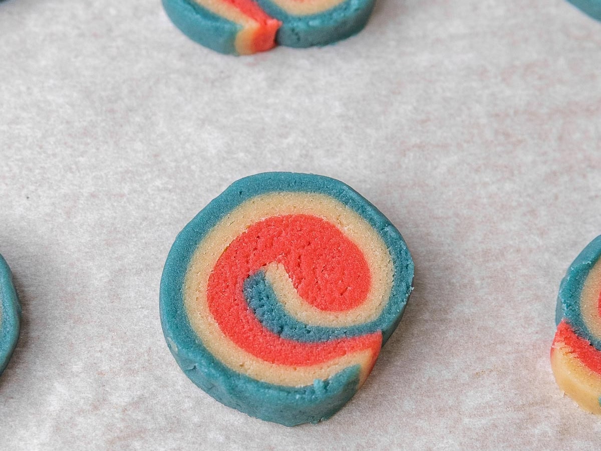 cookie on sheet 