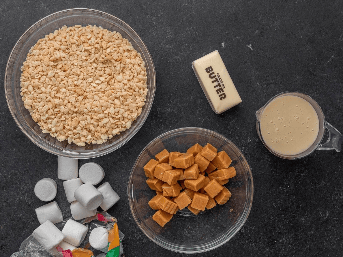 ingredients on a table