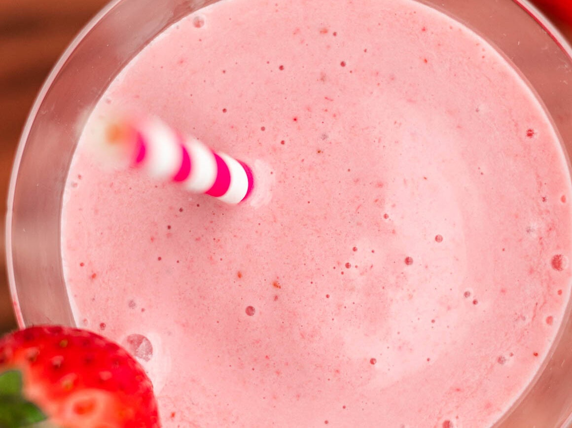pink smoothie