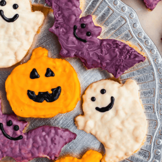 Treats in halloween shapes