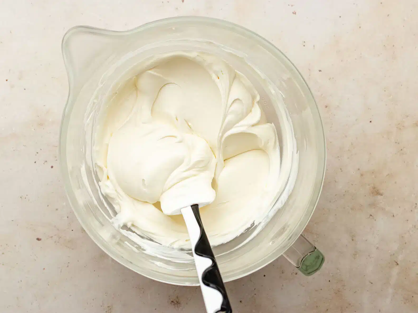 making frosting for cake
