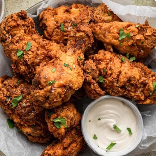 Super Crispy Fried Chicken Recipe - Dinner, then Dessert