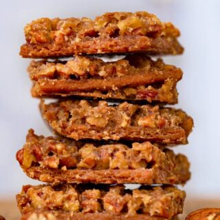 Stack of Pecan Bark pieces