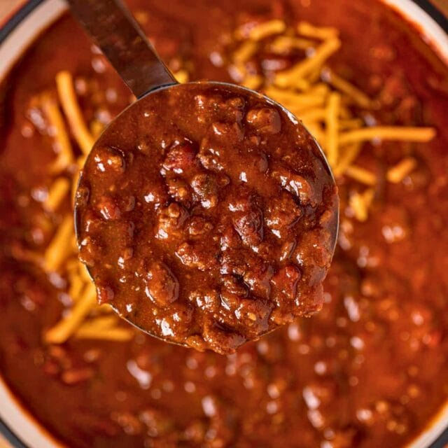 Best Ever Texas Chili Recipe - Dinner, then Dessert