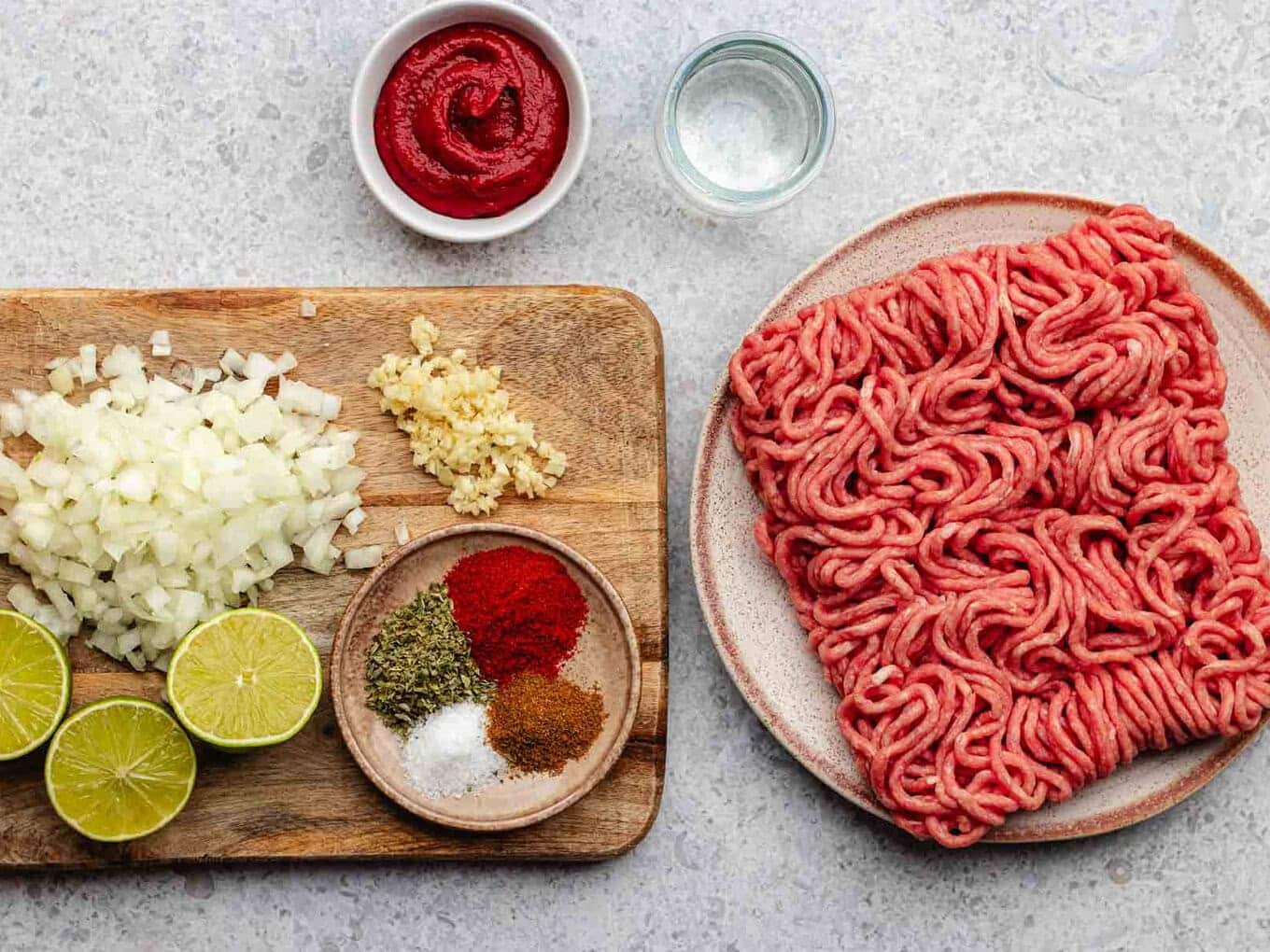 mexican dinner in the raw