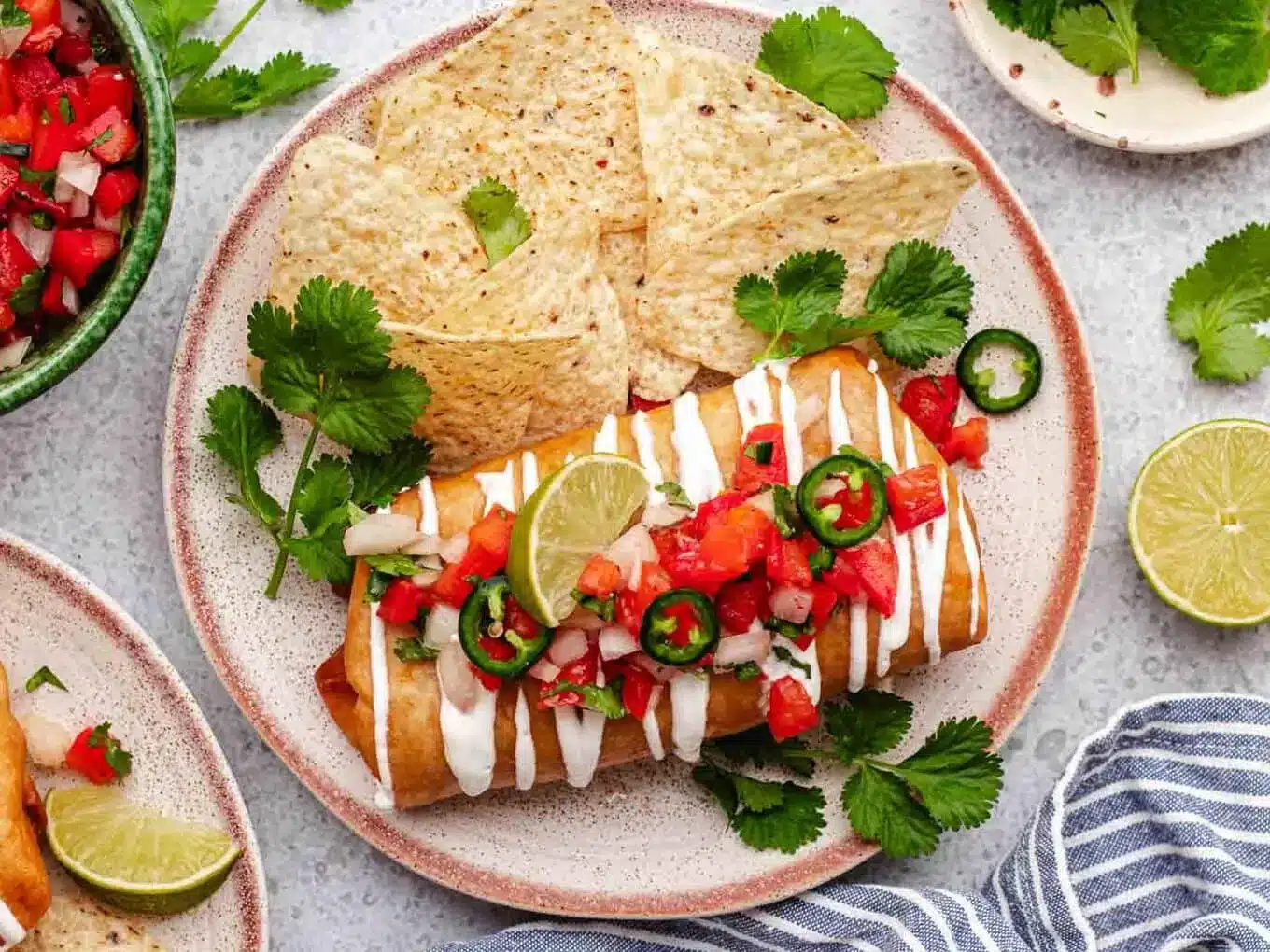 chimichunga plated 