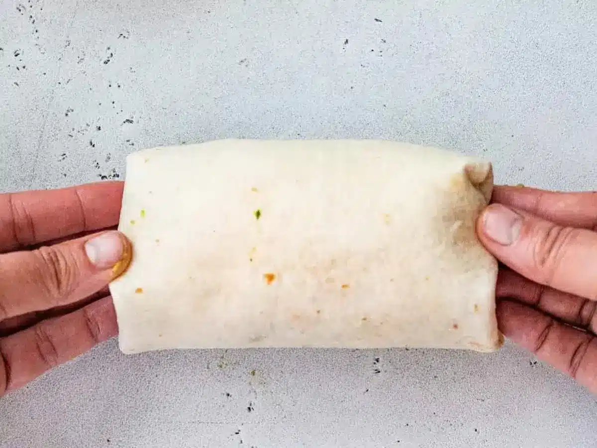 Rolled up tortilla 
