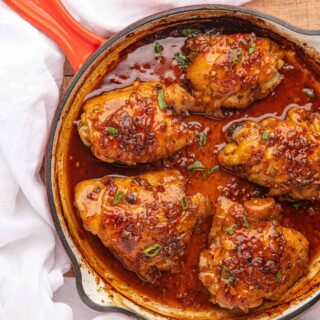 Full pan of chicken thighs 4x3