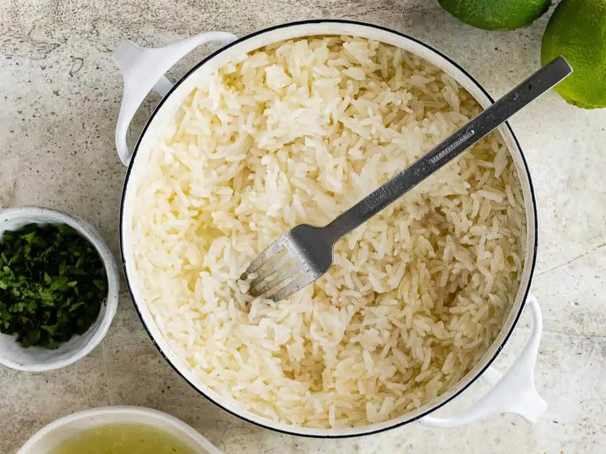 rice in bowl